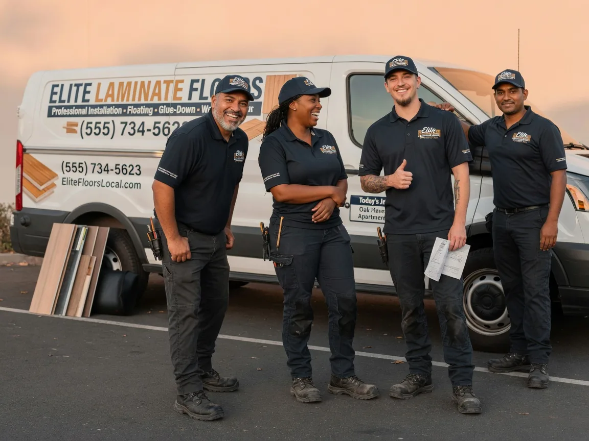 Laminate flooring installation company in Nebo, IL